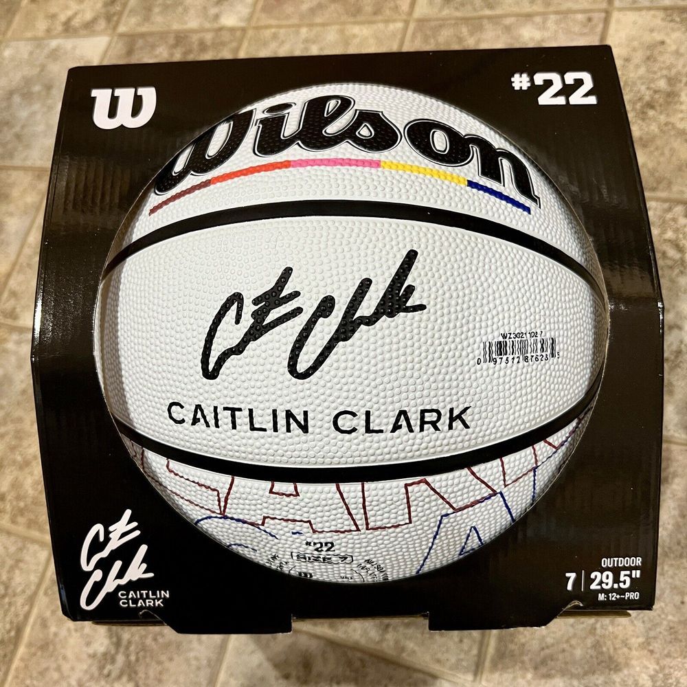 CAITLIN CLARK Wilson Journey Series Basketball Size 7‎ NEW In Hand
